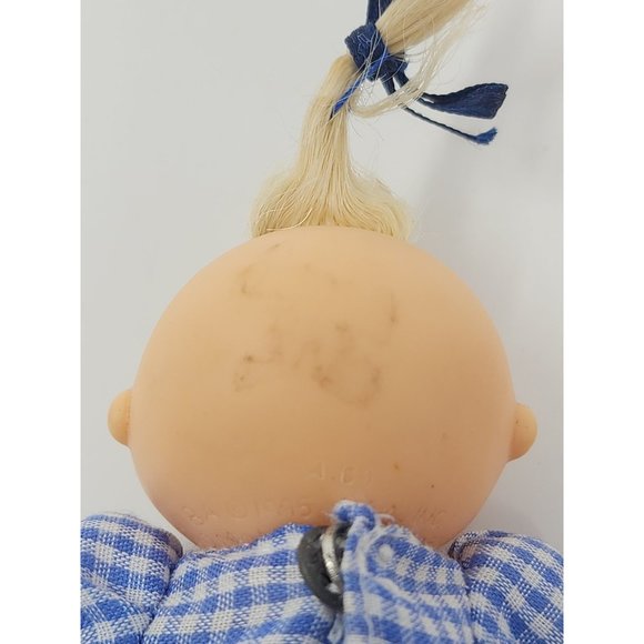 Vintage 1995 Cabbage Patch Babies Mini Dolls With Beautiful Dresses - Picture 8 of 10